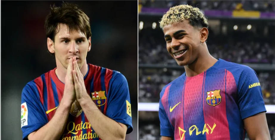 18岁亚马尔为巴塞罗那攻入第40球：梅西达成这一纪录花了多久？